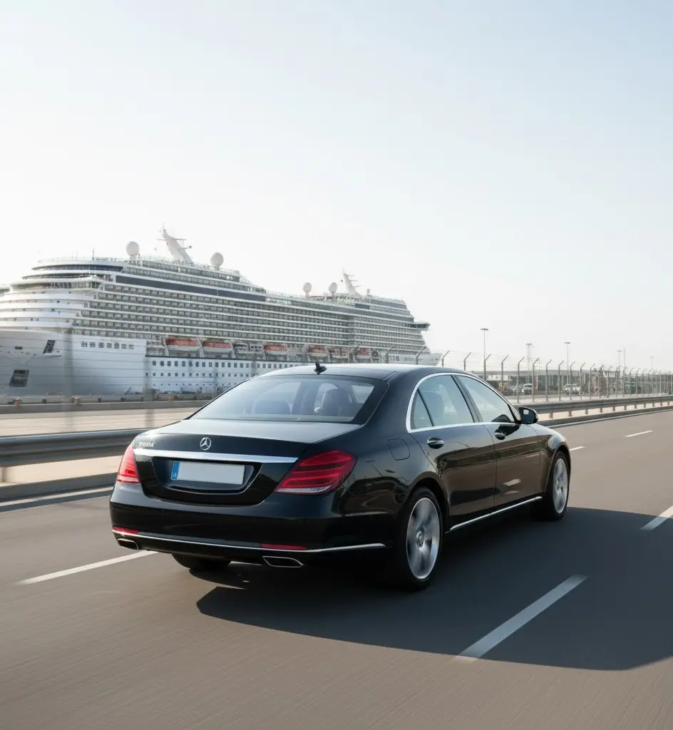 barcelona airport to cruise port