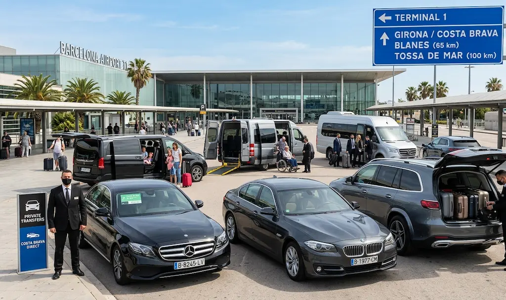 Airport Barcelona to Santa Susanna